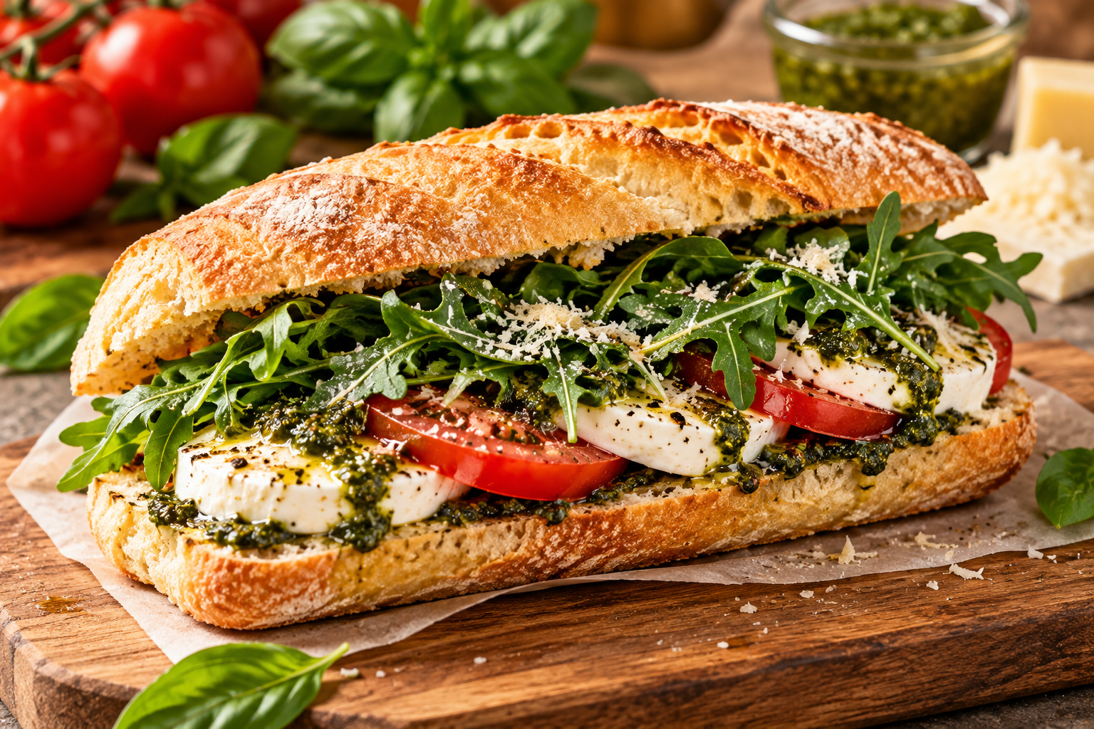 Caprese Sandviç (Maxi)